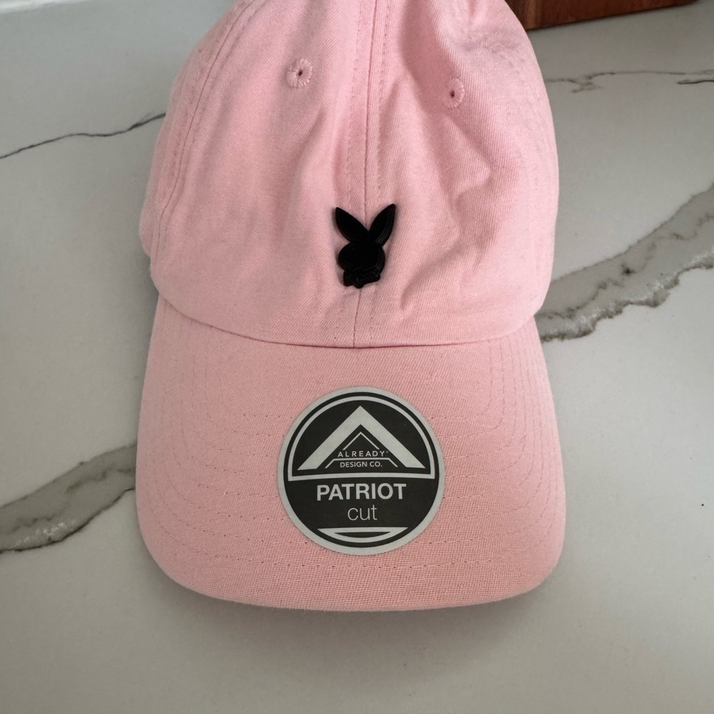 Playboy Pink Adjustable Baseball Cap Hat – One Size - Picture 3 of 7